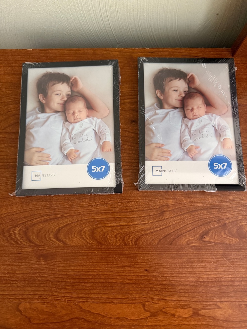 Mainstays Black 5x7 Picture Frame Pair